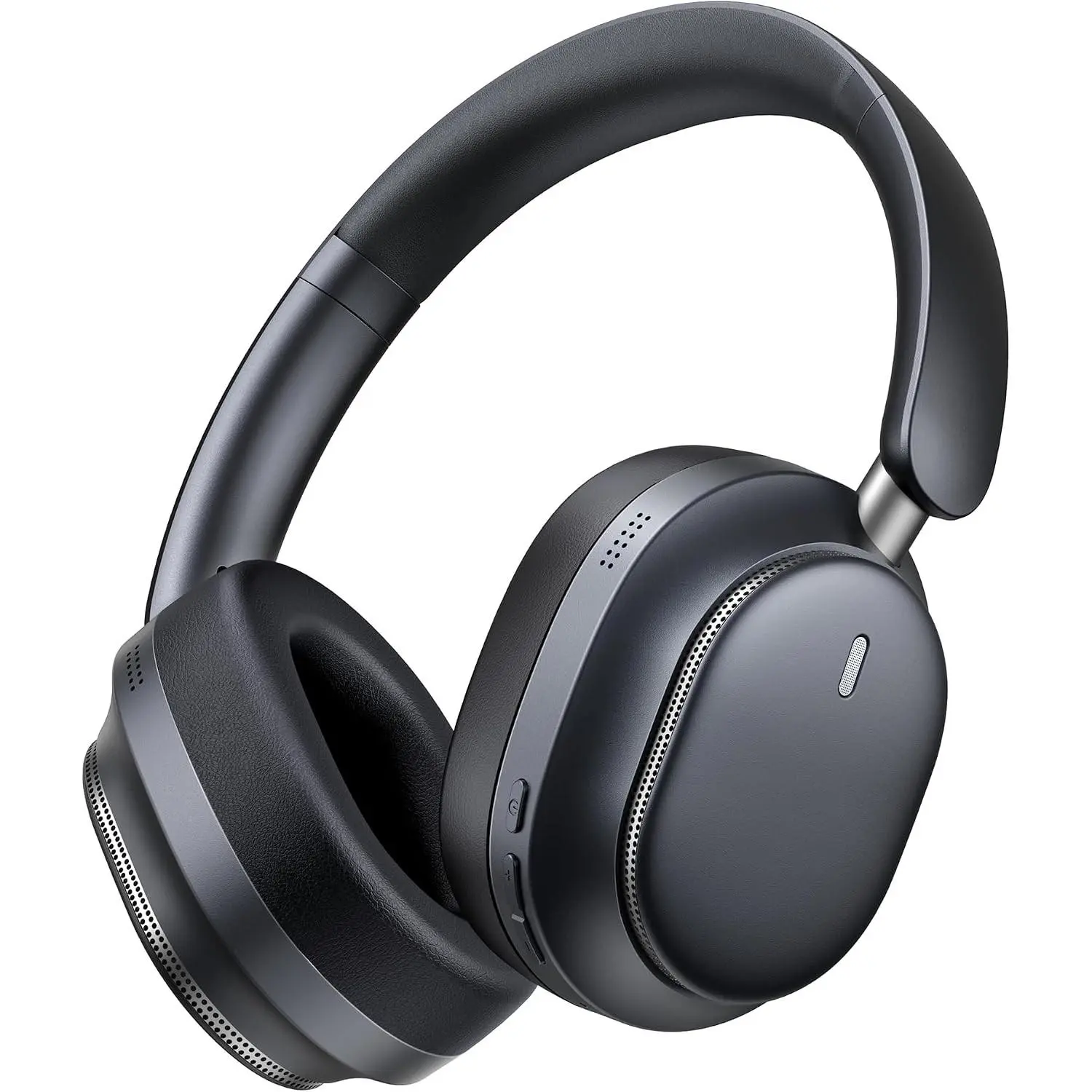 Hybrid Active Noise Cancelling Over-Ear Bluetooth 6.0 Wireless Headphones, 80H Playtime, Deep Bass, HiFi Stereo Sound, Lightweight Foldable for Travel, Home & Office (Black)Gift