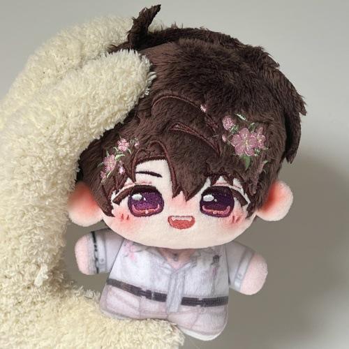 HOT 10cm Love and Deepspace Blossom Rendezvous 10cm Sylus Aster Caleb Rafayel Zayne Cotton Plush Doll Keychain Pendant Gift