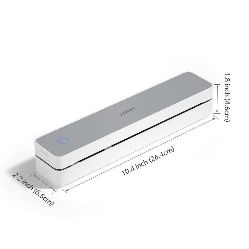 Portable Wireless Thermal Printer, Multipurpose Bluetooth-compatible Printer, USB Charging Mobile Home Printer for iOS, Android, Laptop, Portable Thermal Printers #GLOBAL PICKS