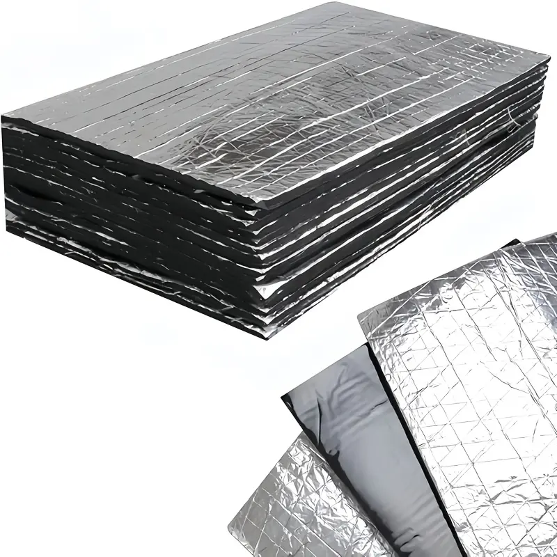 20pcs Car Sound Deadening Mats, 25Cm X 40Cm X 5Mm Thick Self-Adhesive Sound Deadening Sheets Foil Insulation Sheet for Automotive Noise And Heat Insulation