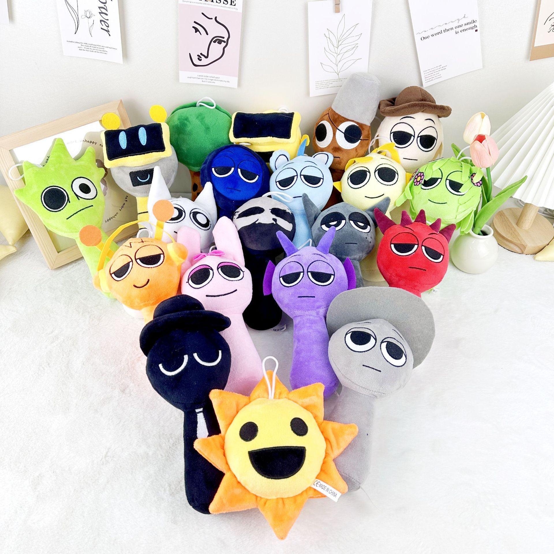 20style Sprunki Plush Toys Sprunki Plush Doll Sprunki Game Pillow Kids ...