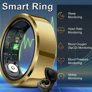 2026 new Smart Ring  IP68 & 5ATM Waterproof Multi-sport Mode Smartring Man Women