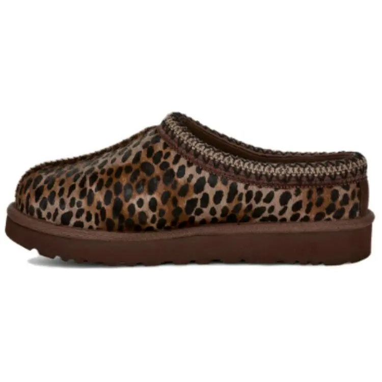UGG Wmns Tasman Caspian Slipper 'Burnt Cedar Cheetah' 1158350-BCDR