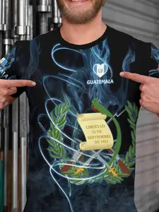 Men's and women's all-purpose football T-shirt, Mexico / Guatemala jersey. The fabric is comfortable and breathable, preventing excessive sweating. It is a must-have for fans attending the game.