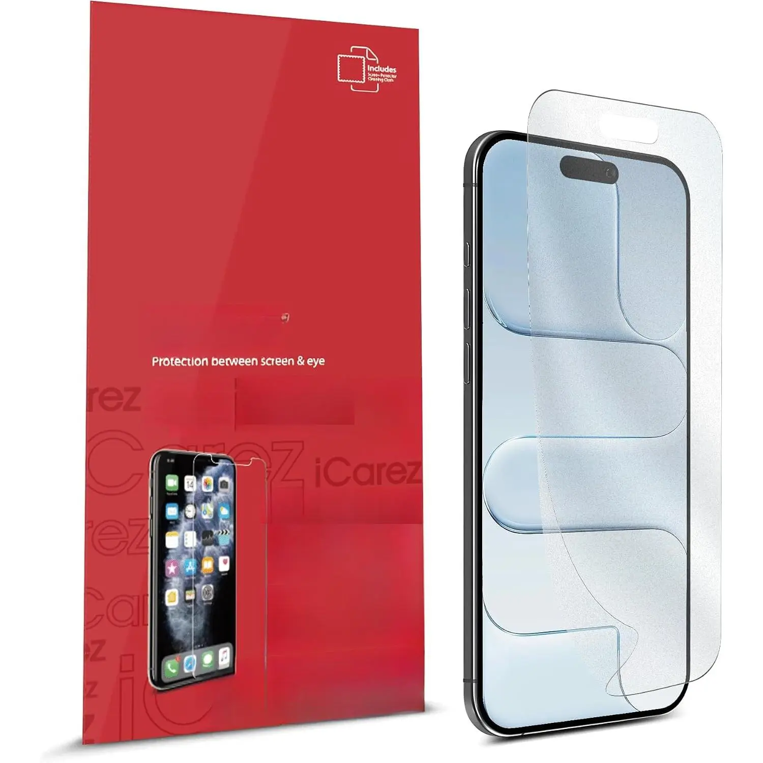 Anti Glare Matte Screen Protector for  Air 2025 [3 Pack] (Case Friendly)  No Bubble Easy to Apply with Hinge Installation