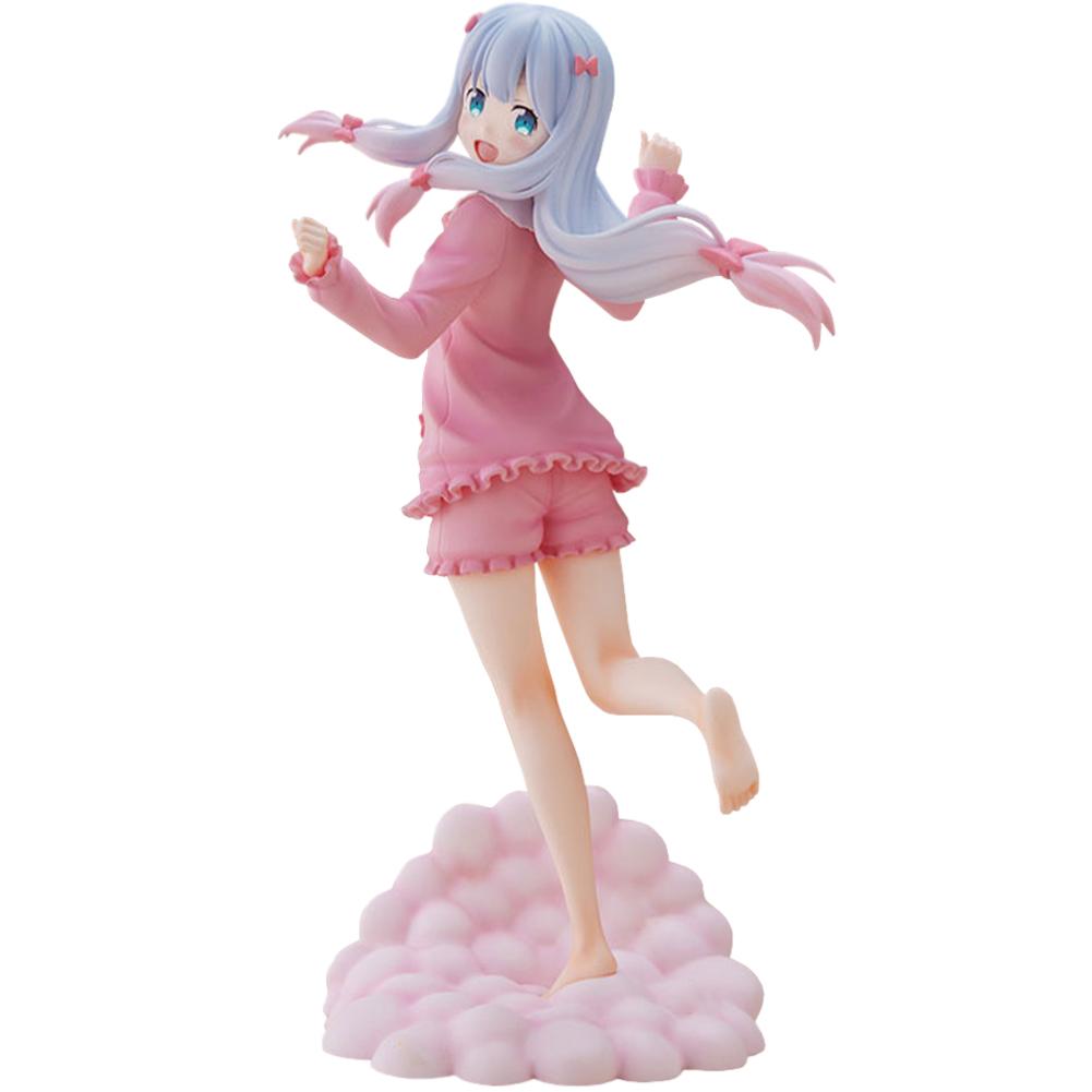 20CM Anime Lzumi Sagiri Figure Pink Pajamas Action Figure PVC Kawaii Girl Model desktop ornaments Collection Dolls Toys Gifts
