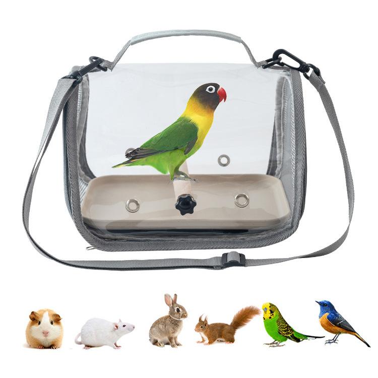 Parrot Outing Bag Pigeon Lizard Takeaway Bag Bird Cage Small Hamster Cockatiel Portable Bird Bag Pet Supplies