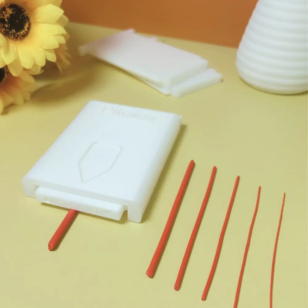 Adjustable-Size Plate Functional Polymer Clay Roller Tool – For Clay Making, Creates Even Strips, Makes Snakes, Easy-To-Use DIY Craft Accessory (Toys & Hobbies, Pottery & Ceramics)