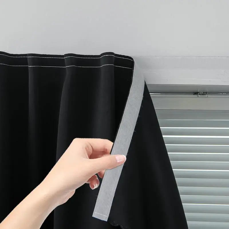 Yitape No-Drill Blackout Thermal Insulated Curtain, Magic Tape Easy Install, Quick Private Space, Bedroom/dorm Essential, Strong Insulation, Sunblock, Easy Removal, Blackout Curtains