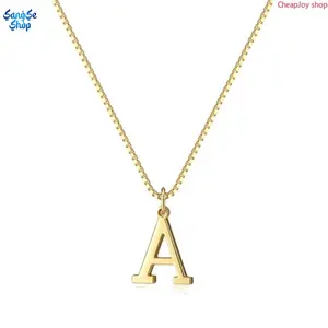 2026 Initial Dainty Letter Necklace Tiny A-Z Pendant Choker Necklace Trendy Cute Personalized Monogram Name Necklace Jewelry For Teen Girls Gift For Black Friday Christmas Gift Modern Versatile Accessories For Valentineday