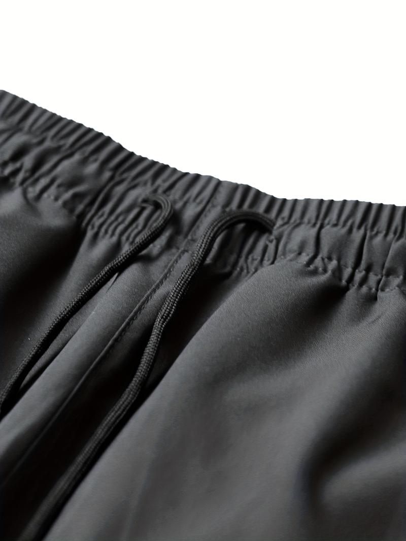 Women's Heavy-Duty Cargo Pants with Multi-Zipper Pockets & Neon Green Accents – Full-Length Trousers for Outdoor, Travel & Casual Wear in Spring/Fall Seasons – Belt-Style Waist Drawstring and Non-Slip Leg Construction