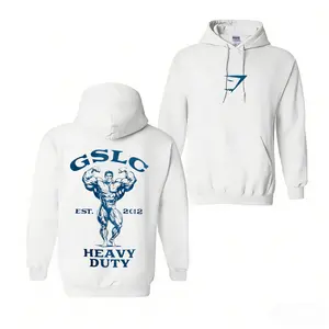 Heavy Duty Gym Hoodie –Cotton Sweatshirt, Vintage Streetwear Style, Perfect for Workouts & Gym Fans, Edition Sport Merch