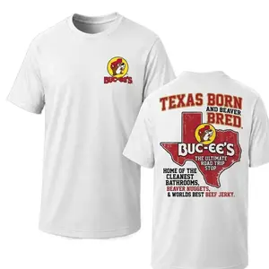 [Sale Up To 50%]Buc-ee's Vintage Texas Road Trip Graphic Tee - Beaver Bred Shirt
