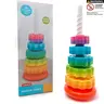Rotating Tower Toy, Shape Sorter, 1 Set Early Education Color Recognition Toys, Parent-Child Interactive Game Toys, Educational Toy for Kids