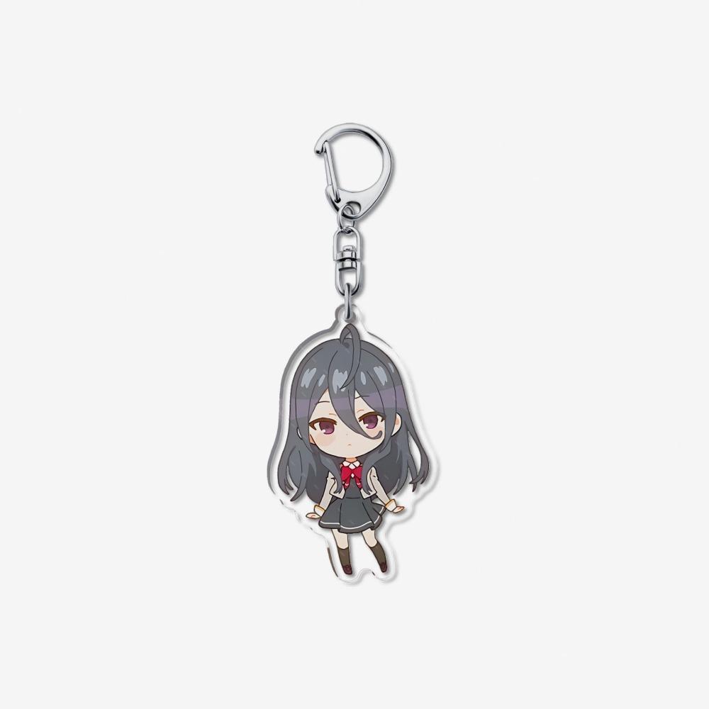 Anime Alya Sometimes Hides Her Feelings in Russian Acrylic Keychain Pendant Cartoon Masachika Alisa Keyring Decor Accessories