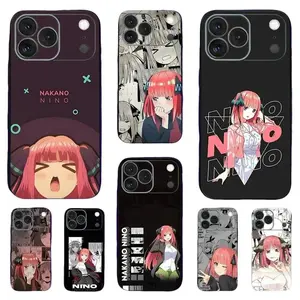 N-Nino Anime N-Nakano phone Cases For iPhone12-17 Promax Pro Plus,It's a great gift for a good friend, suitable for holidays, birthdays, and partie