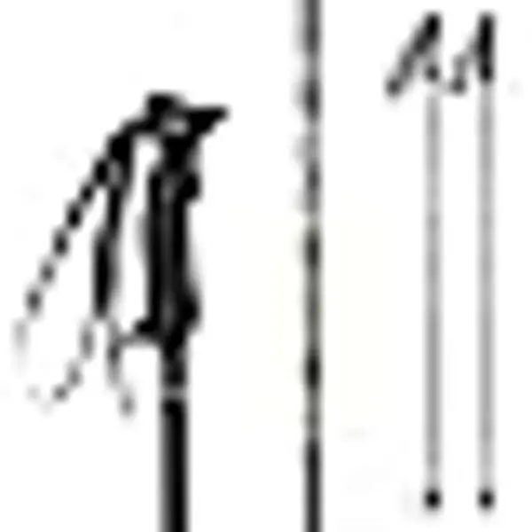 Lollipop 14.0 Graphite Carbon Composite Ski Poles – Lightweight, Durable, All-Mountain – Ergonomic Grip, Vibration Dampening