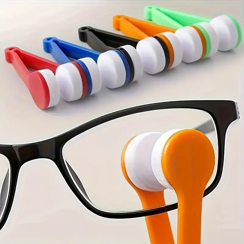 8-Piece Premium Eyeglass Cleaning Kit with Travel Case, Extra Soft Microfiber Cloth, and Double-Sided Brush | Removes Smudges for Crystal Clear Vision | A Perfect Gift for Eyeglass Lovers
