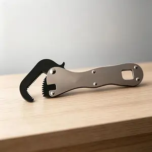 1 PCS Mini Adjustable Wrench with Storage Bag – Micro Pipe Tool for Tight Spaces, Compact Self-Adjusting Steel Spanner for DIY, and Plumbing Work