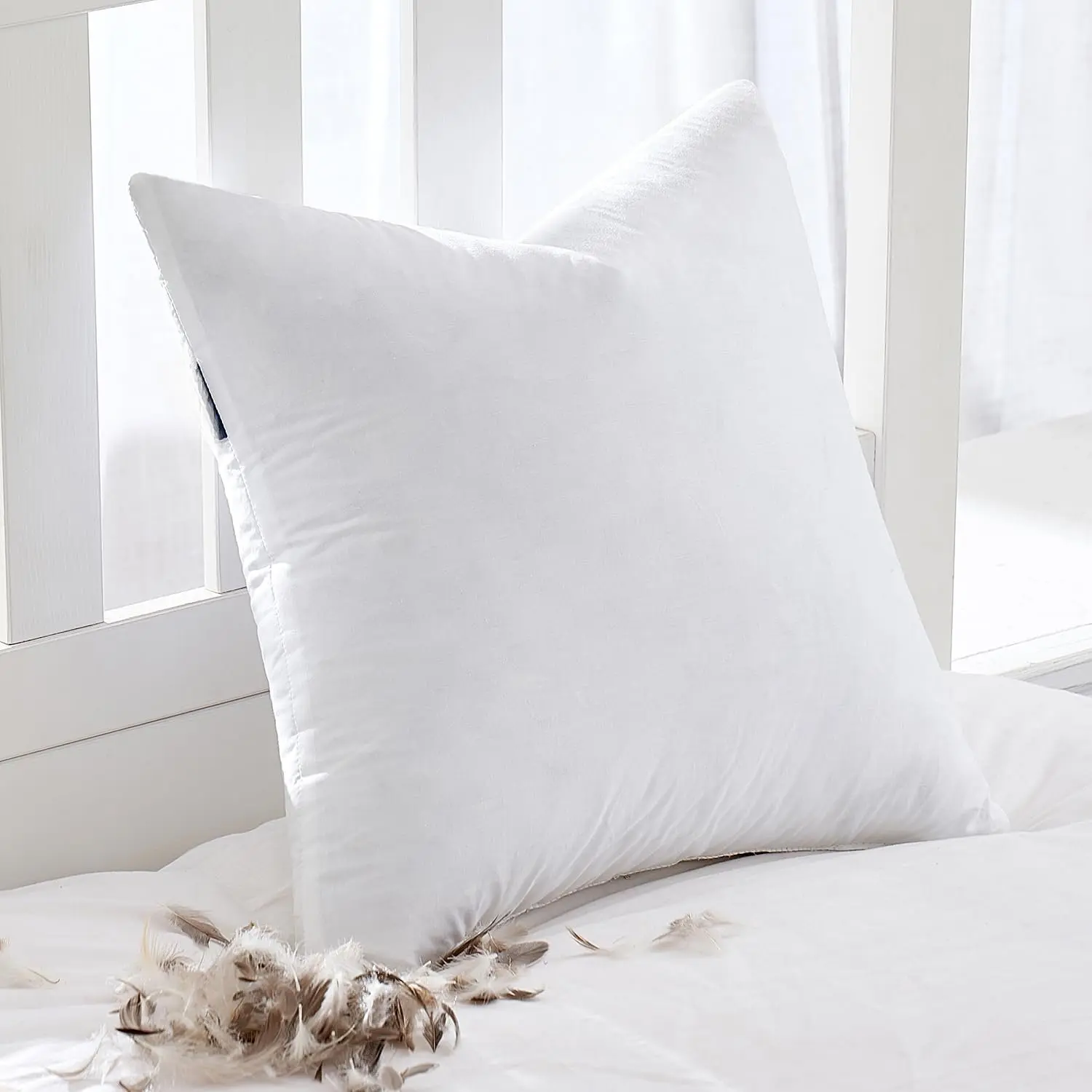Pillow Insert 28x28, Decorative Down   Throw Pillow  Fabric for Living Room Sofa Bed