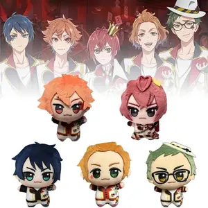 10CM Hot Cute Cartoon Game Anime Twisted-Wonderland Nunu Plush Toys Soft Ace Riddle Rosehearts Figure Plushie Doll Kid Fans Gift