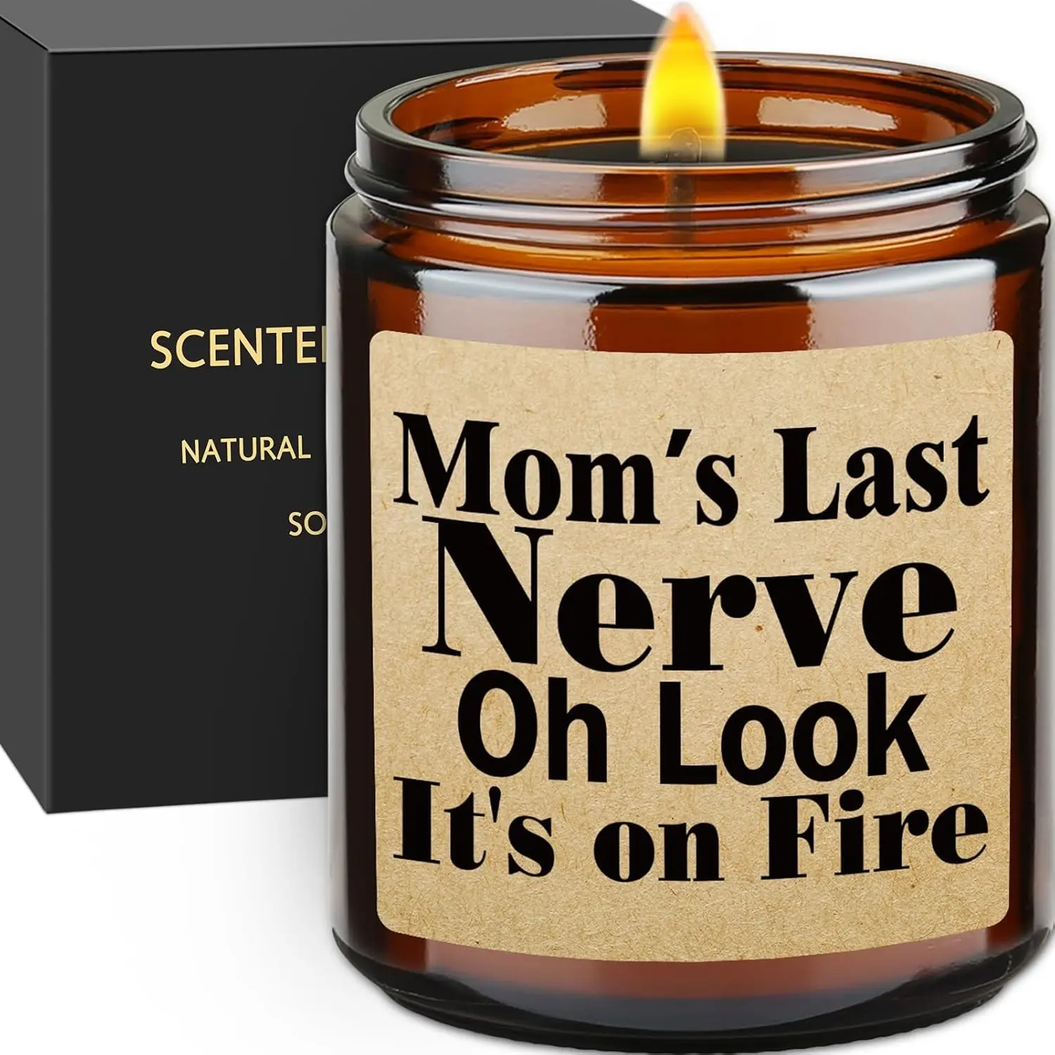 1 can scented candle，candles，Birthday Gifts for Mom from Daughter Son, 200g/7OZ，longtime burning, Sweet Gifts for Mum, Thanksgiving Mommy Gift Ideas for New Mother Stepmother, Moms Last Nerve Candle