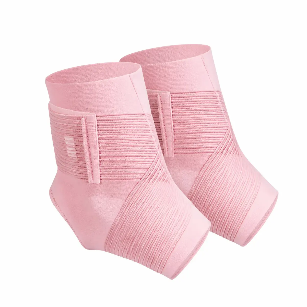 Lightweight Breathable Ankle Support Sleeve with Adjustable Compression and Silicone Stabilizers for Sprain Recovery, Running, Fitness Training, and Daily Activity—Designed to Fit Comfortably Under Athletic Shoes and Outdoor Footwear