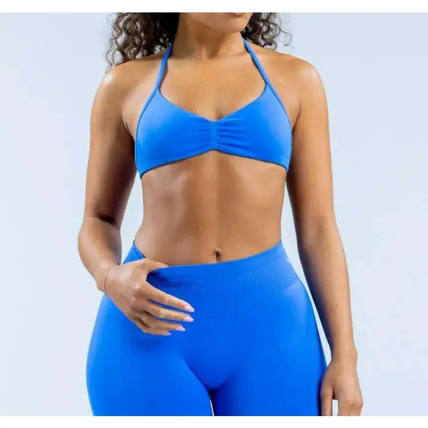 Dfyne Impact bra Sporty lace-up bra for yoga wear fitness t-shirt  women's workout top  running sportswear  supportive athletic wea