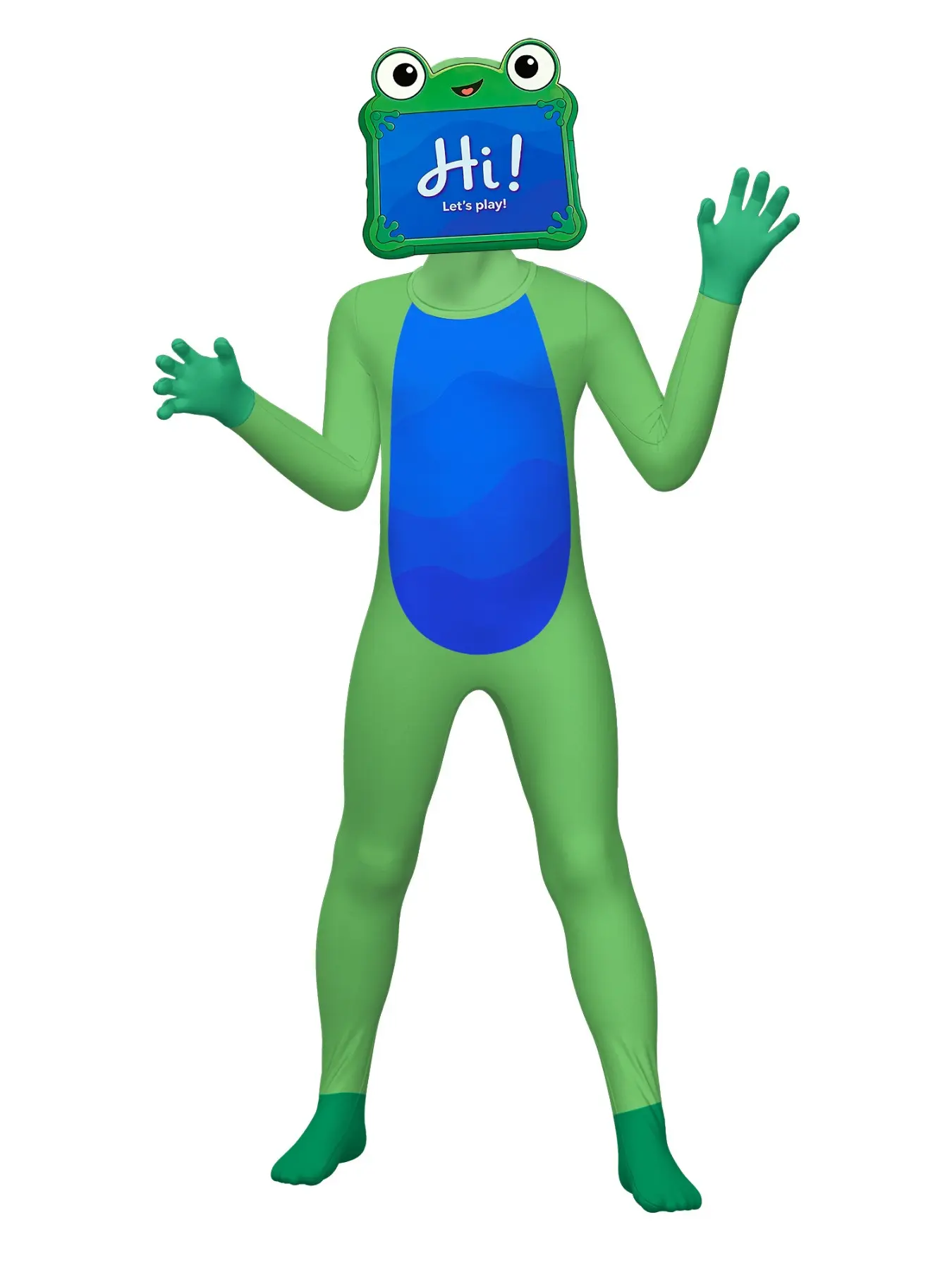 Anime Hero Boys' Costume, Kids Cosplay, Halloween Party Dress, Fun Frog Costume for Birthday Parties, Themed Costumes