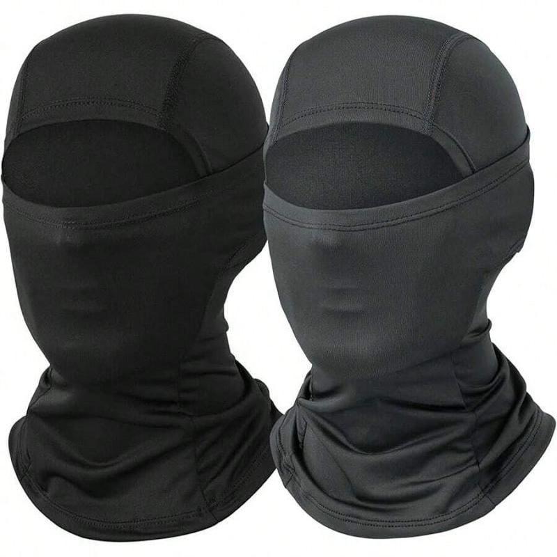 Ski Mask For Men 2 Pack Balaclava Face Mask Women Summer Shiesty Masks Motorcycle Helmet Full Head Cover Sun UV Protection