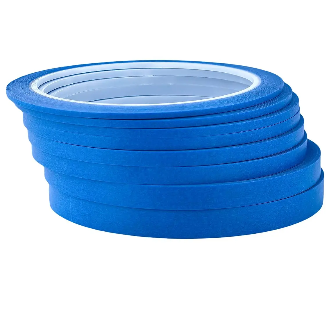 8 count Blue Pinstripe Tape Paper Masking Tape for DIY  Arts Drawing  Making Painters Tape 2mm-10mm
