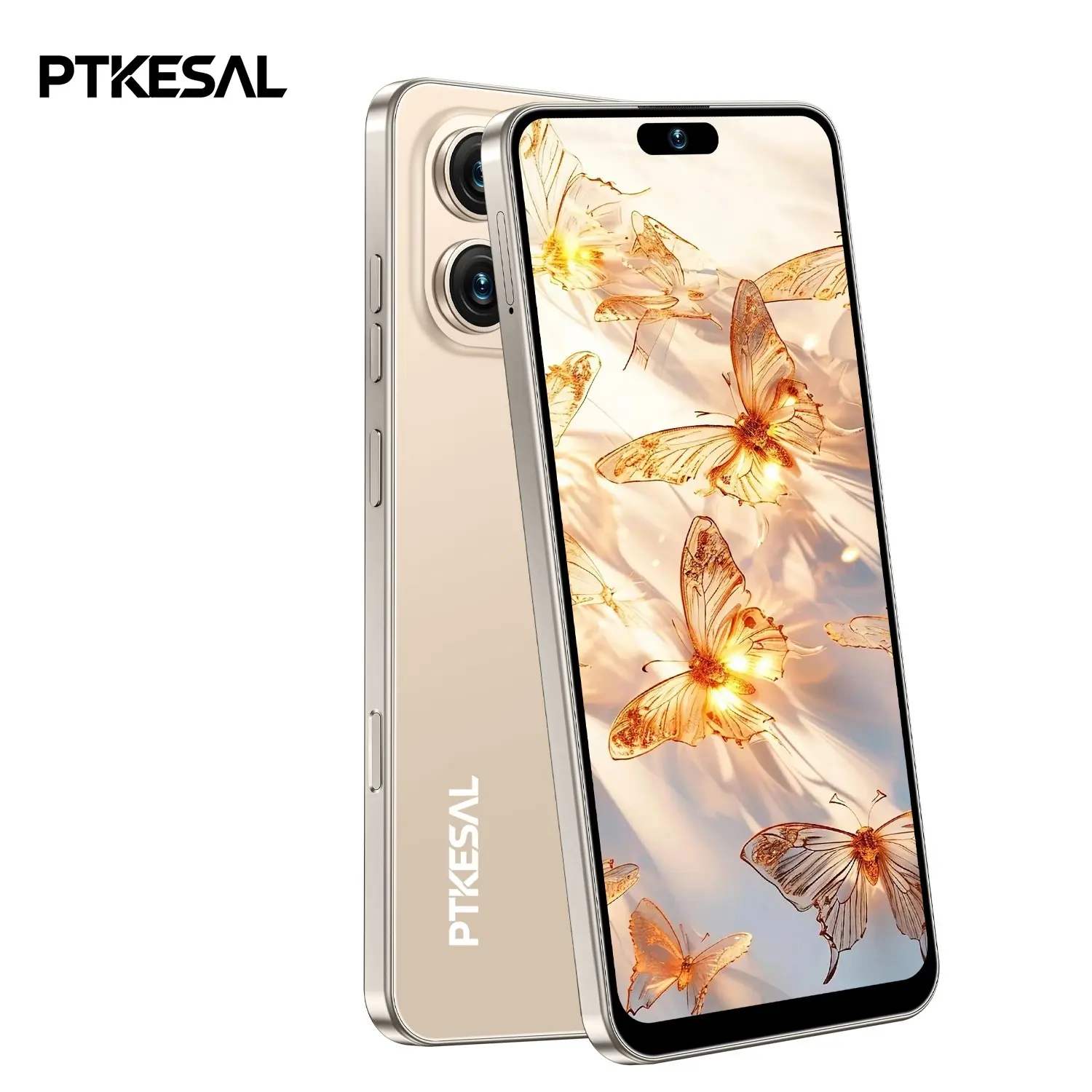 PTKESAL-17 Pro Max Smartphone, 6gb RAM + 64GB Storage, Mtk6762 Processor, Android 12, 6.93-Inch HD Screen, 5000mah Battery, Fingerprint Unlock