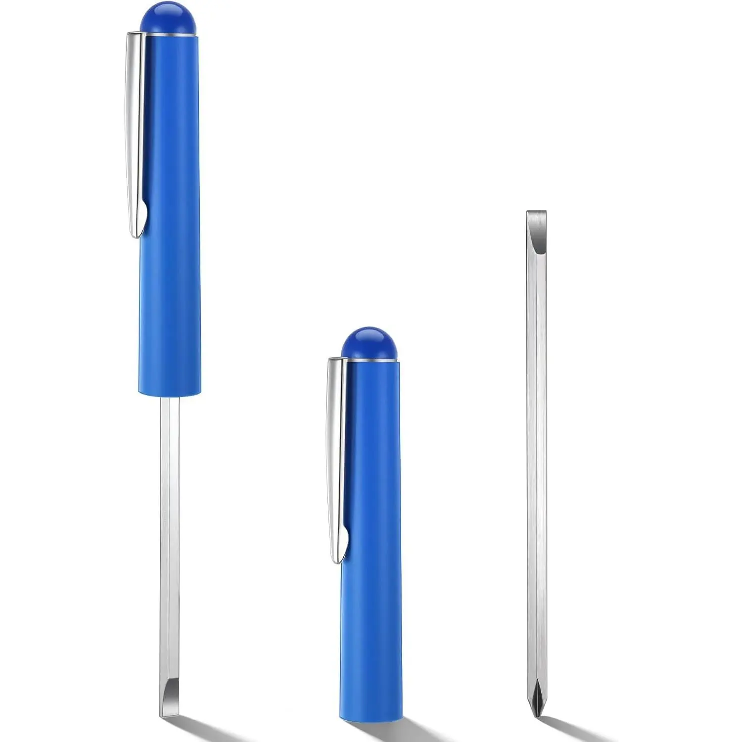 2 count Pocket  with , Mini  Pocket  Set Double Ended Portable Small Flathead Screwdrivers, Flat & Phillips