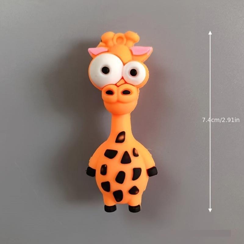 Cute Cartoon Animal Design Higher End Fridge Magnets, 8 Counts/set Creative Magnetic Fridge Sticker, Magnetic Decoration for Home Kitchen Office #GLOBAL PICKS