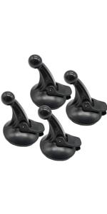2-Pack Pro-Grip GPS Windshield Mount High-Force Suction Cup Holder for Garmin Nuvi | Reliable Navigation Bracket
