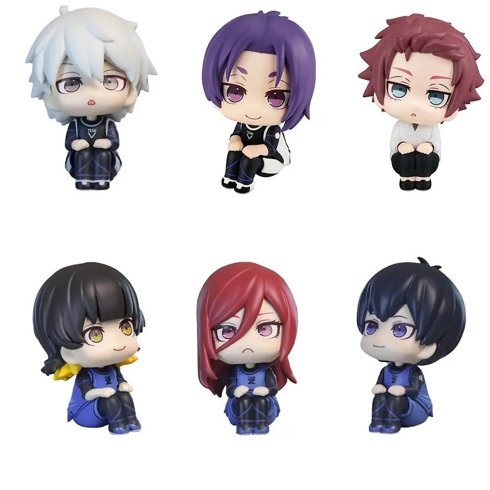 Anime Figure Itoshi Sae Reo Mikage Rin Itoshi Nagi Seishiro PVC Action Figure Model Desktop Decoration Gift Child Toy