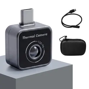 Thermal Camera, Thermal Imaging Camera for Android, 128x96 Ture IR Resolution  Camera, 14℉ to 842℉(-10℃ to 450℃), 10 Color Palettes