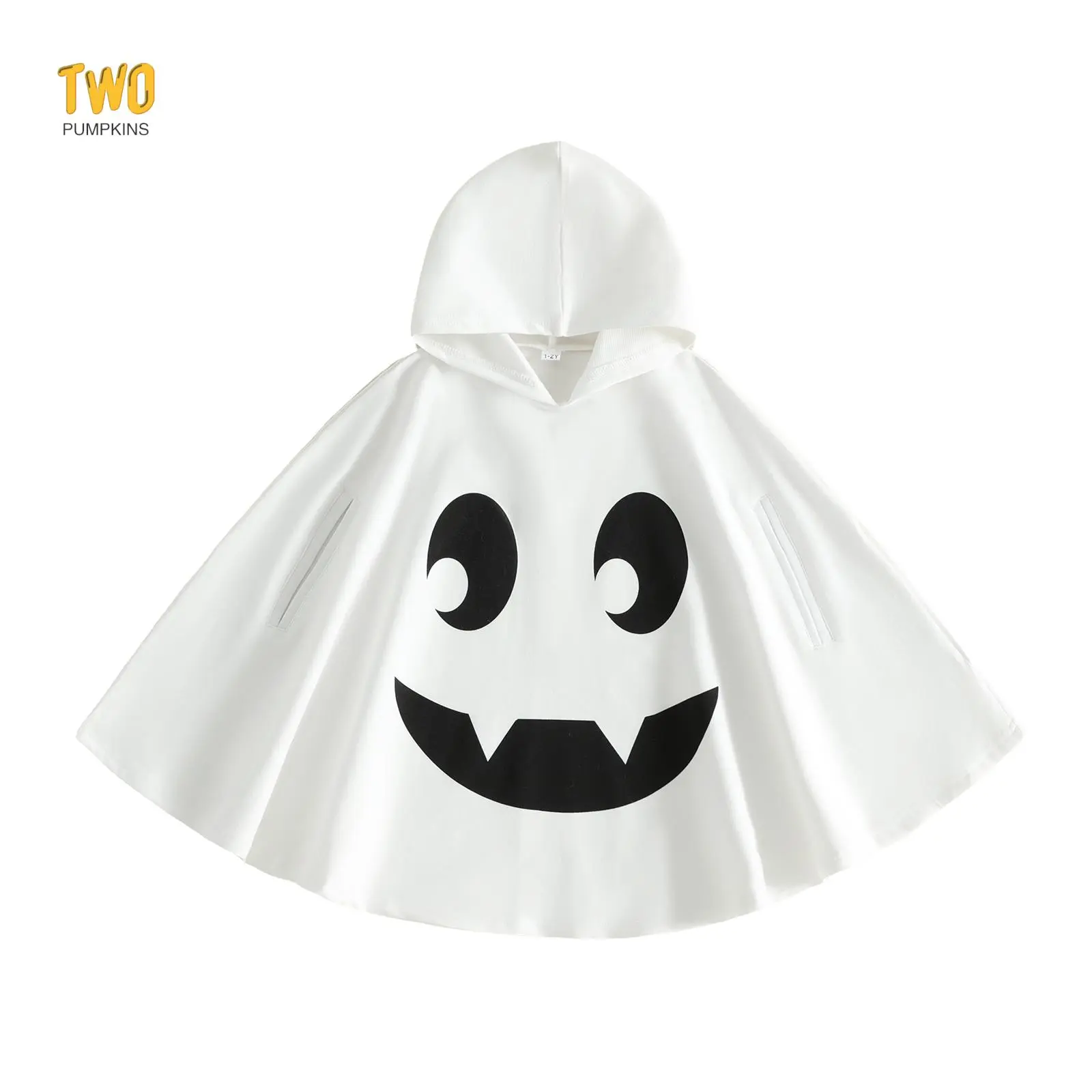 Little Kids Halloween Ghost Costumes Boys Girls Hooded Cloak Fancy Cosplay Child Clothes
