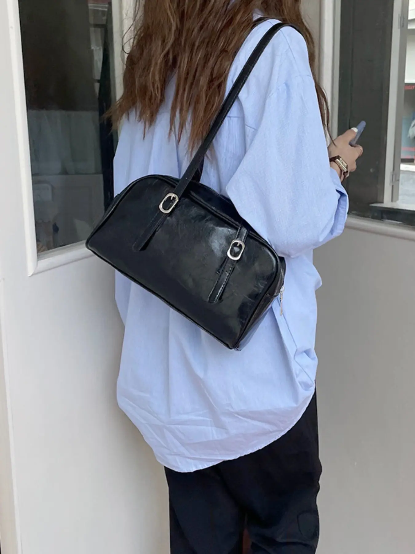 Spring Shoulder Bag, Unique Casual Underarm Bag, New 2026 Versatile Commuter Women's Bag, Stylish and Comfortable