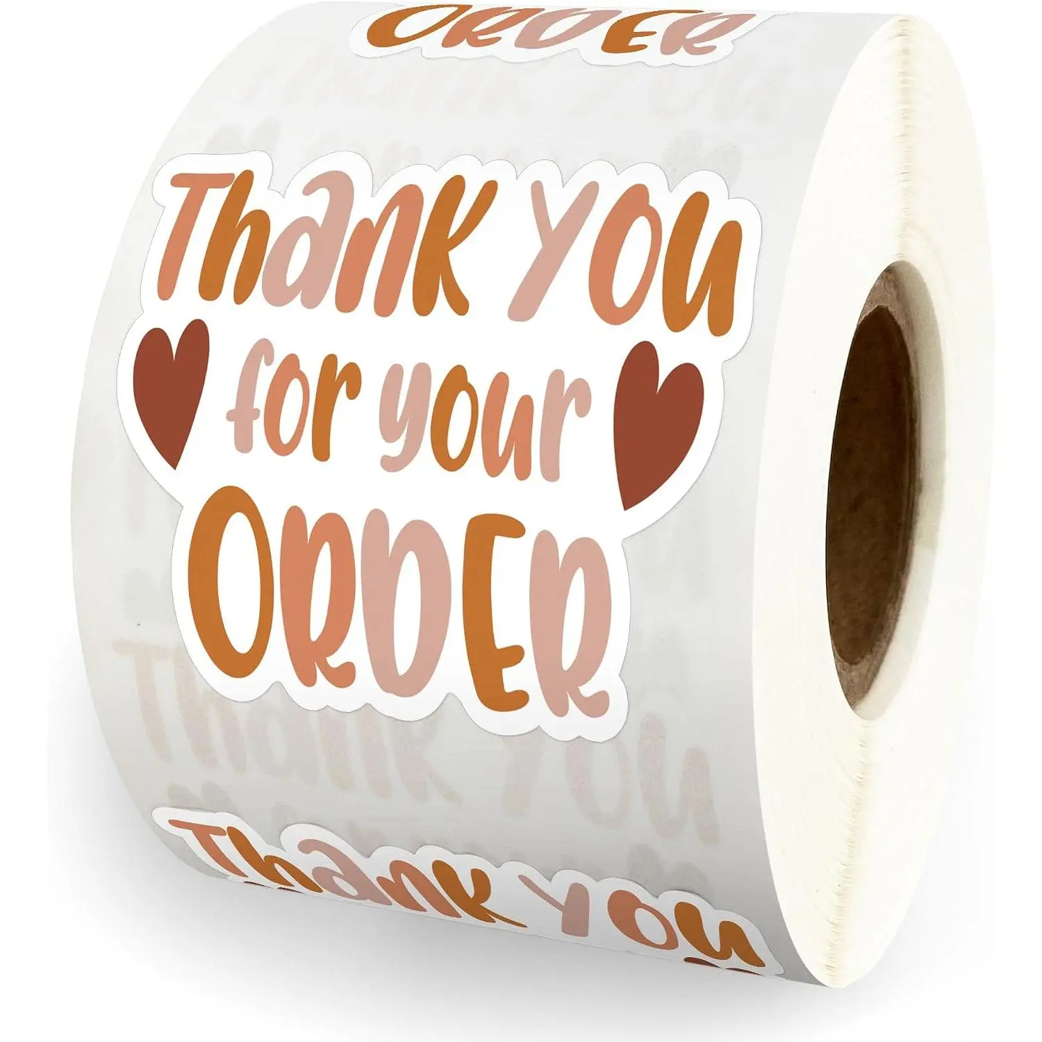 500 count Thank You for Your Order Stickers Roll Small Business,  Customer Appreciation Happy Mail Stickers, Boho Boutique Packaging