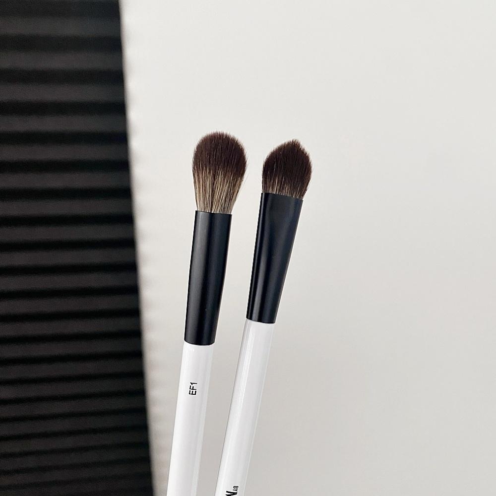 F4 Dual-Ended Foundation Face Brush Double-ended Powder Blush Contour and Eyeshadow Concealer Makeup Brushes