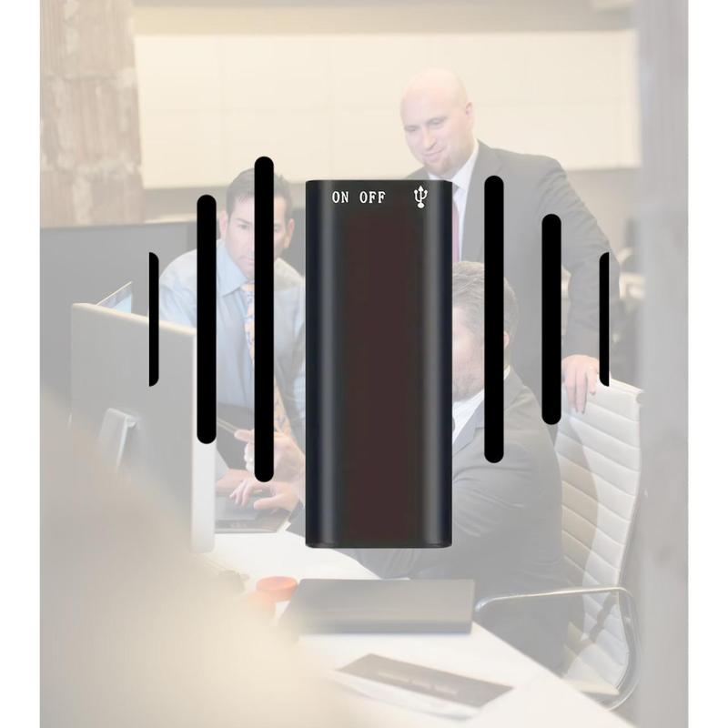 1pc Professional Voice Activated Digital Recorder, 8GB High Definition Noise Canceling MP3 Player, Ultra Thin Portable Recording Pen for Business Meetings, No Battery Included