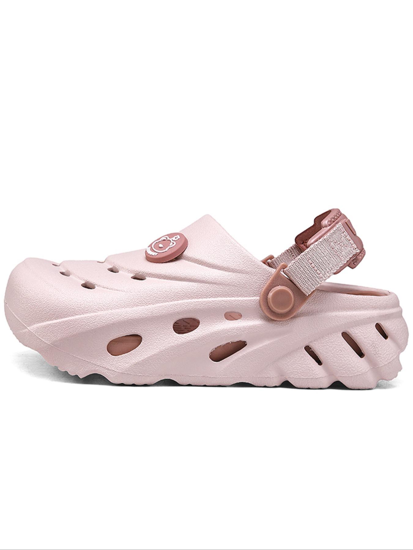 Unisex Classic Comfortable EVA Clogs, Casual Soft Cushion Breathable Hole Shoes for Beach & Daily Wear, Fashionable Shoes for Women & Men, Boy