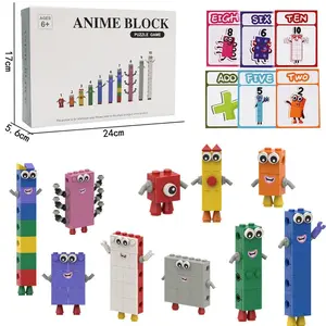 Educational Building Block Toys, 10 Models Small Particle Puzzle Assembly Toy, Intellectual Development Decoration Item