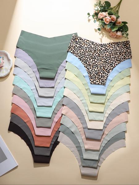 Women's Leopard Print Socks, 21/36 Pairs Pack, Casual Crew Socks, Comfortable & Stylish Design, Perfect for Daily Wear