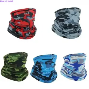 2026 5PCS Cotton Cooling Neck Gaiter Set – Unisex Multi-Wear UV Protection Face Cover, Breathable Outdoor Sports Scarf for Cycling, Hiking, Fishing & Daily Sun Protection