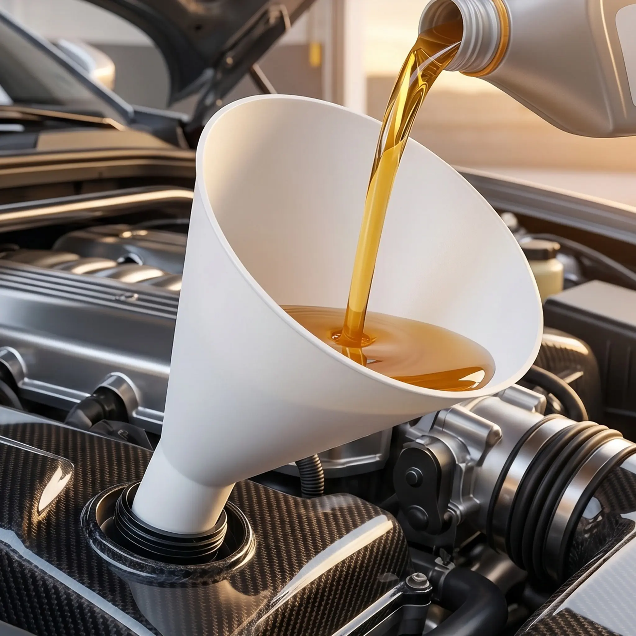 1pc Car Eccentric Fuel Funnel, Creative Large Diameter Design, Oil Transfer Tool, Automotive Repair Tool, Perfect Gift for Enthusiasts