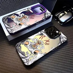 Anime Case for iPhone 17 16 15 14 13 12 11 Pro Pro MAX Plus Air Soft Shell O-One PieceS Gear