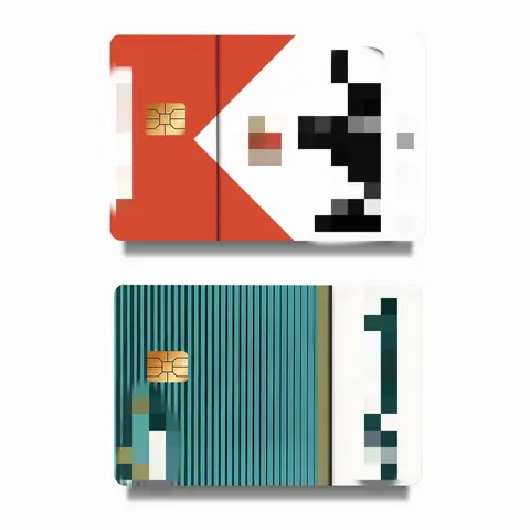 Vintage Style Card Skin Sticker – Slim Waterproof Scratch-Resistant Bank Card Wrap, Easy Apply & Remove