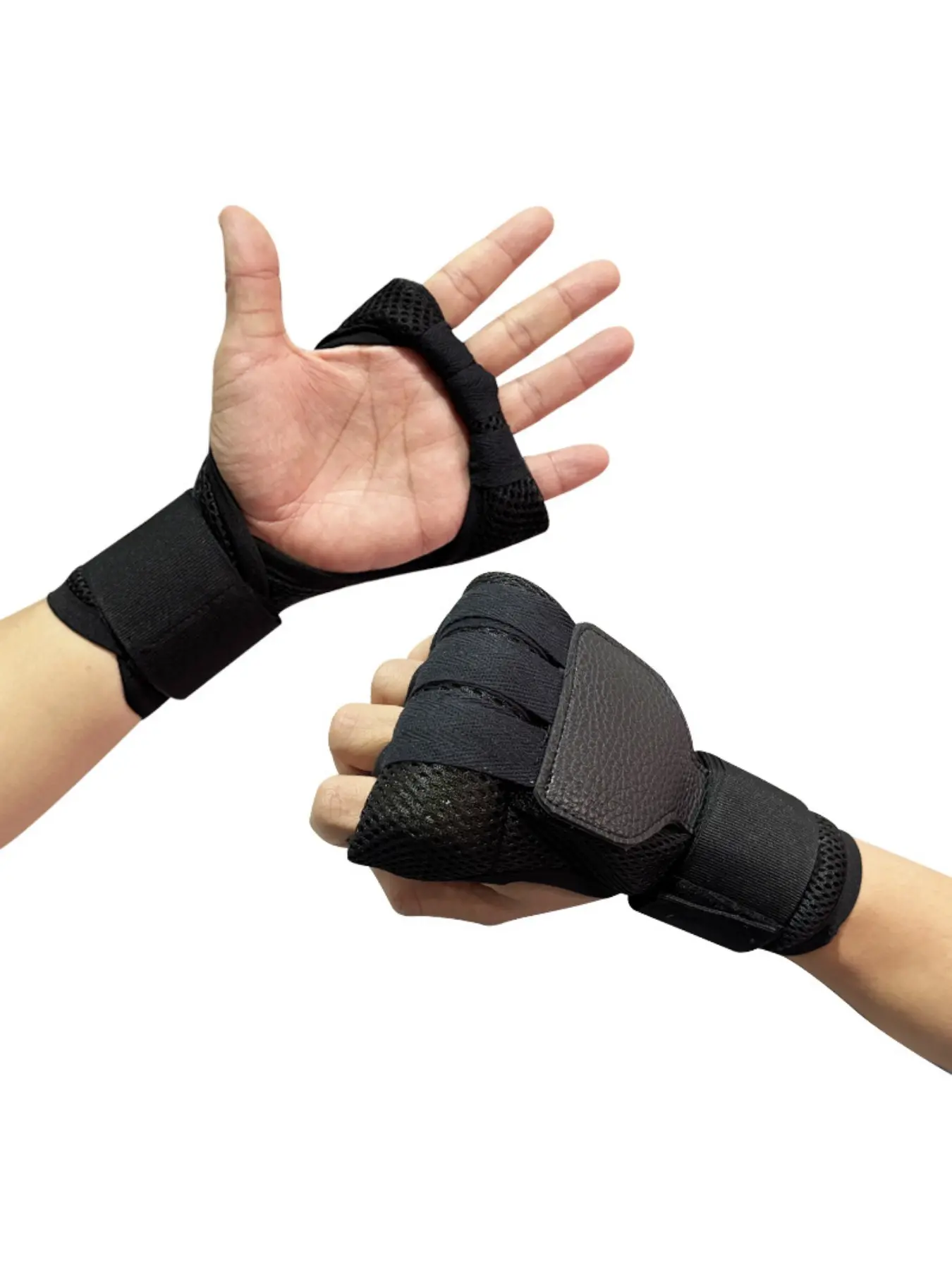 Boxing Gloves with Wraps, Multi-Purpose, Breathable Sweat-Absorbent, Adjustable Wrist, Cushioning Shock Absorption, Comfortable Fit for Training & Fitness.